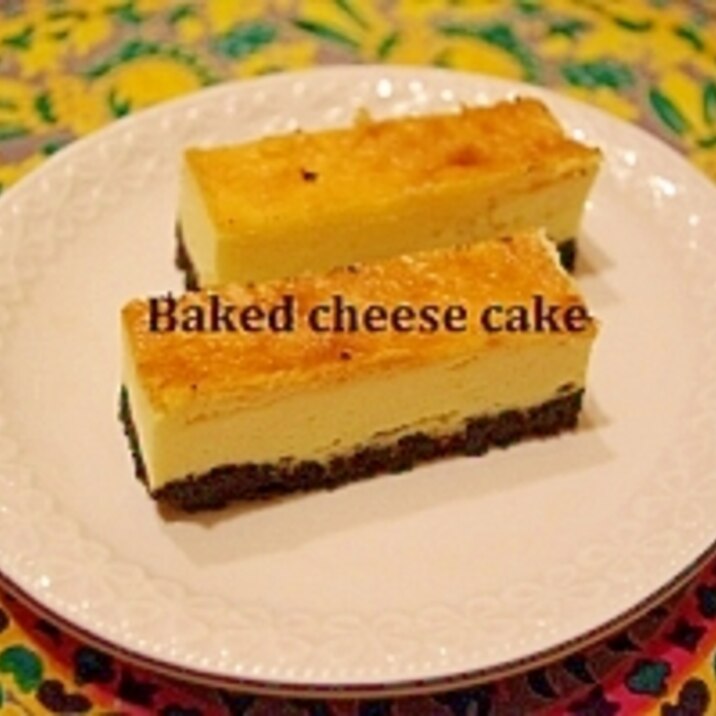 オレオ de ベイクドチーズケーキ
